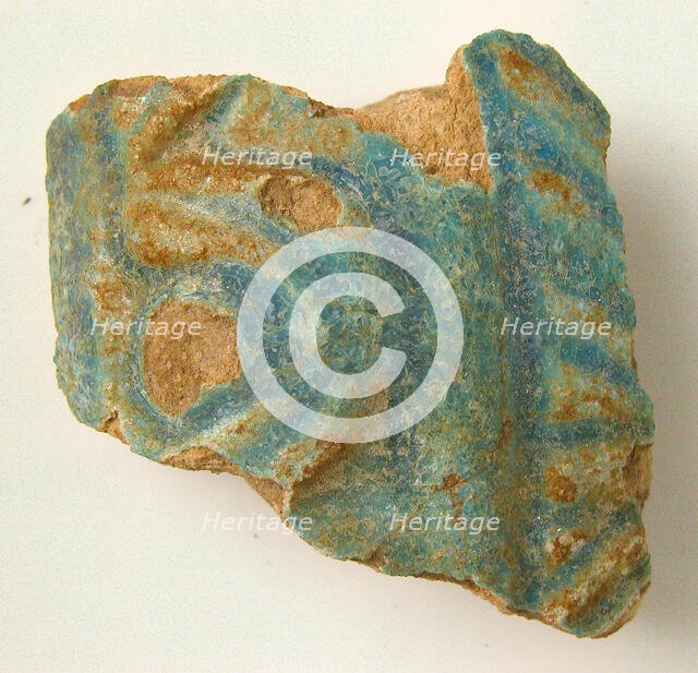Pottery Fragment, Coptic, 4th-7th century. Creator: Unknown.