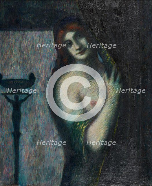 Night scene, . Creator: Frey-Moock; Adolf (1881-1954).