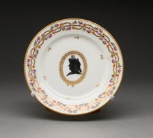 Saucer, Nyon, c. 1800. Creator: Nyon Porcelain Factory.