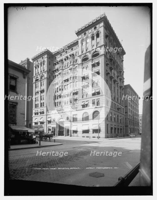 Union Trust Building, Detroit, between 1880 and 1899. Creator: Unknown.
