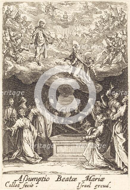 The Assumption of the Virgin, in or after 1630. Creator: Jacques Callot.
