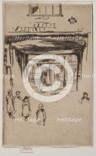 Drury Lane. Creator: James McNeill Whistler (American, 1834-1903).