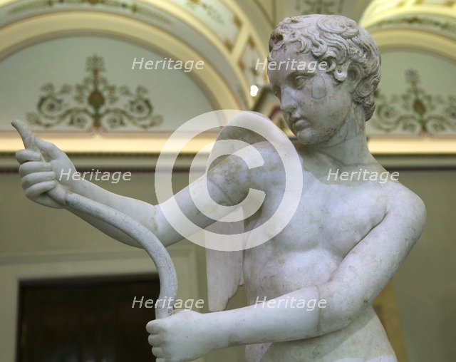 Statue of Eros drawing his bow, 2nd century. Artist: Unknown