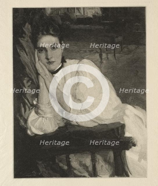 Reverie. Creator: Henry Wolf (American, 1852-1916).