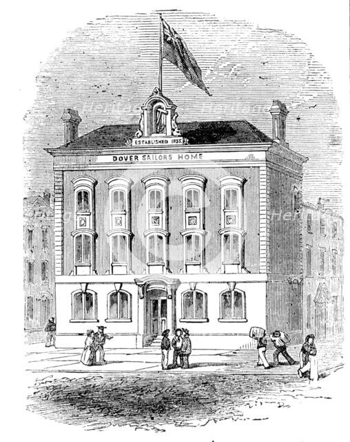 The Dover Sailors' Home, 1856.  Creator: Unknown.