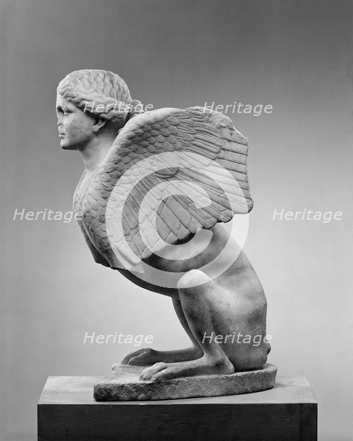 Sphinx (Roman copy from a Greek Original), 440-430 BC.