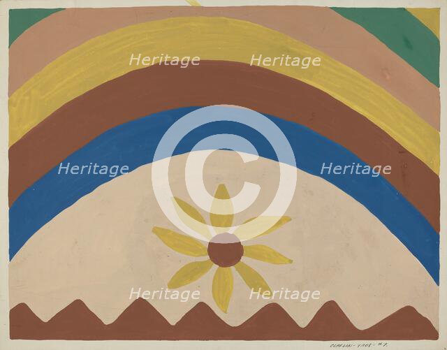 Colcha, 1935/1942. Creator: Majel G. Claflin.