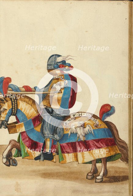 A Tournament Contest, about 1560-1570. Creator: Unknown.