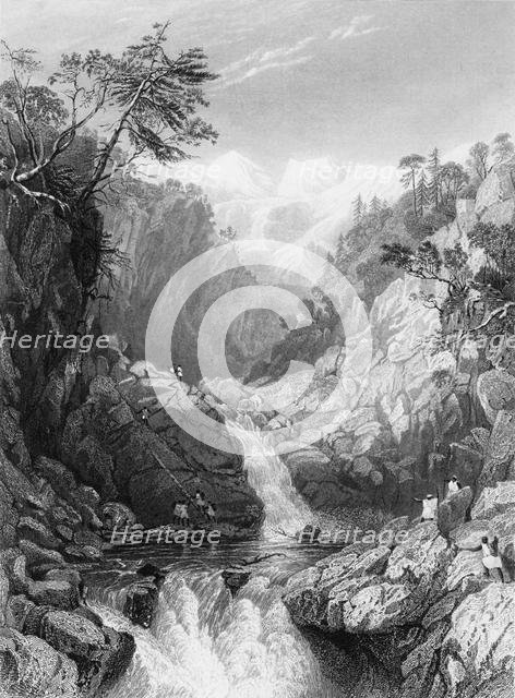 'View near the Source of the Jumna', 1838. Creator: George Francis White.