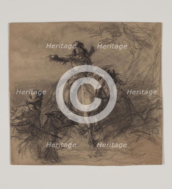 Major Washington on Mission, late 19th century. Creator: Felix Octavius Carr Darley.