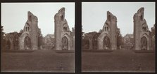 Glastonbury Abbey, Glastonbury, Mendip, Somerset, 1913. Creator: Walter Edward Zehetmayr.