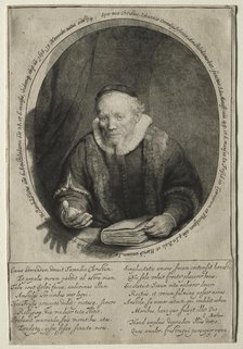 Jan Cornelis Sylvius, Preacher, 1646. Creator: Rembrandt van Rijn (Dutch, 1606-1669).