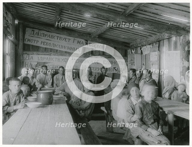 Communist collectivization of agriculture, USSR, early 1930s. Artist: Unknown