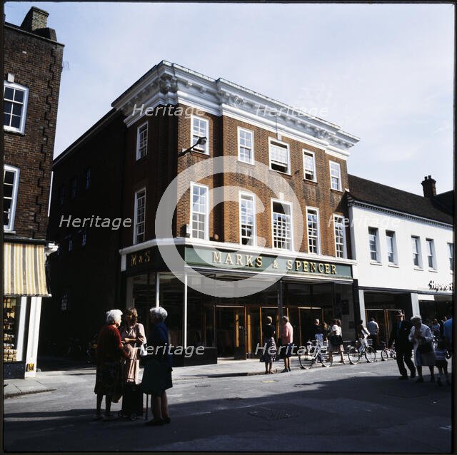 Marks and Spencer, 16-18 East Street, Chichester, West Sussex, 1970s-1990s. Creator: Nicholas Anthony John Philpot.