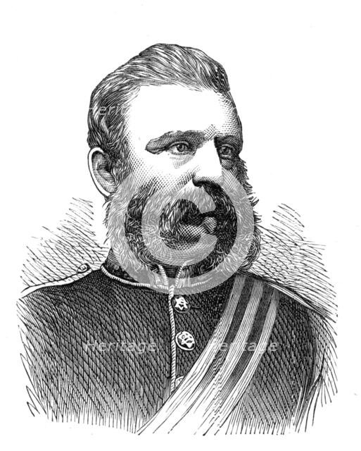 The late Captain Nicol, 1874. Creator: Unknown.