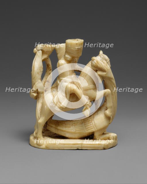 Knight Chess Piece, British, ca. 1250. Creator: Unknown.