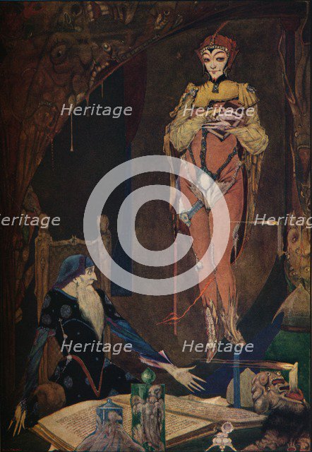 'Faust Illustration', 1925. Artist: Harry Clarke.