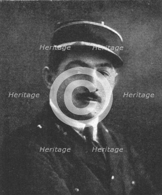 'Mort de laviateur Boillot; Le lieutenant Georges Boillot', 1916. Creator: Unknown.