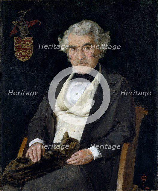 Thomas Combe, 1850. Artist: John Everett Millais.