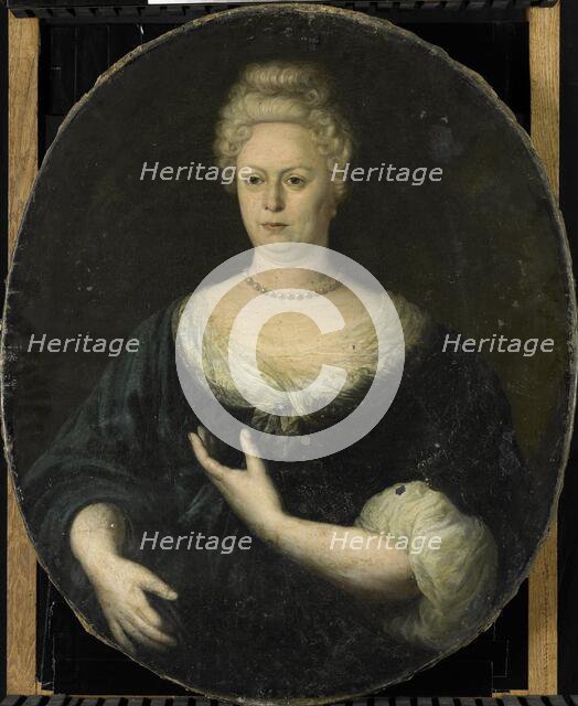Portrait of Elisabeth van Oosten (1660-1714). Wife of Abraham van Riebeeck, c.1700. Creator: Anon.