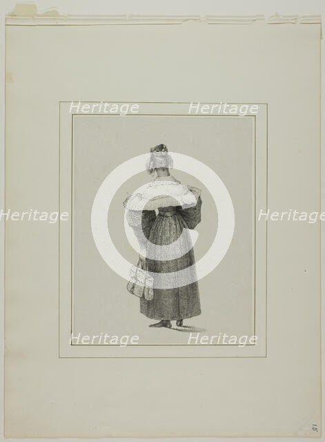 Woman Seen from the Back, n.d. Creator: Unknown.