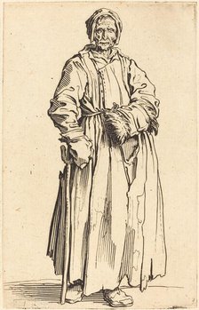 One-Eyed Woman, c. 1622. Creator: Jacques Callot.