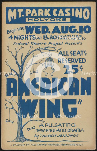 American Wing, Holyoke, [193-]. Creator: Unknown.