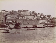 Panorama de Jaffa, ca. 1880. Creator: Felix Bonfils.