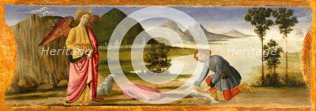 Tobias and the Angel, ca. 1479. Creator: Davide Ghirlandaio.