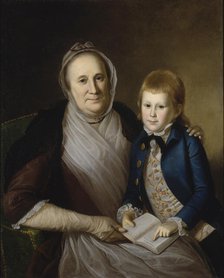 Mrs. James Smith and Grandson, 1776. Creator: Charles Willson Peale.
