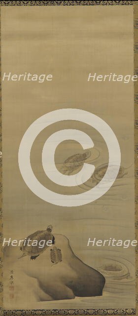 Turtles, Edo period, 18th century. Creator: Maruyama Okyo.