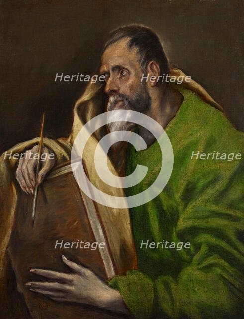 St Luke, about 1610-1614. Creator: El Greco.