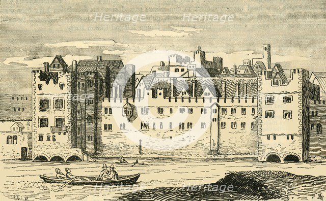 'The Savoy in 1650', (1881). Creator: Unknown.