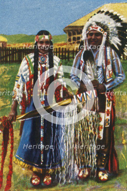 Young Native Americans, c1928.  Creator: Unknown.