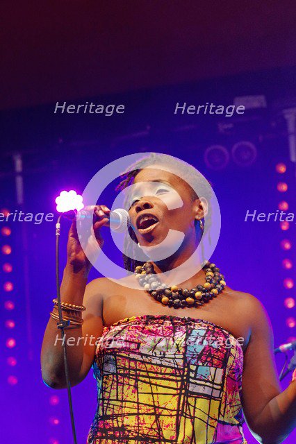 Adriana Lord, Love Supreme Jazz Festival, Glynde Place, East Sussex, 2015. Artist: Brian O'Connor.