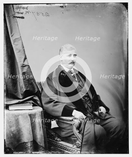 Colonel James G. Berret, between 1860 and 1875. Creator: Unknown.