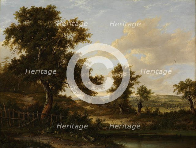 Near Penshurst, Kent, 1828. Creator: Patrick Nasmyth.