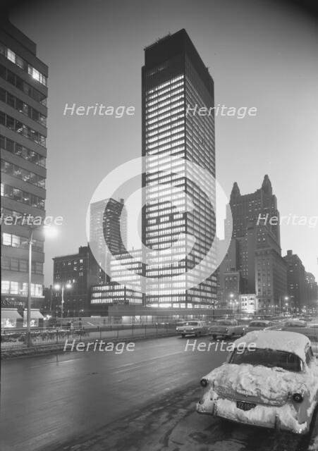 Seagram Building, 1958. Creator: Gottscho-Schleisner, Inc.