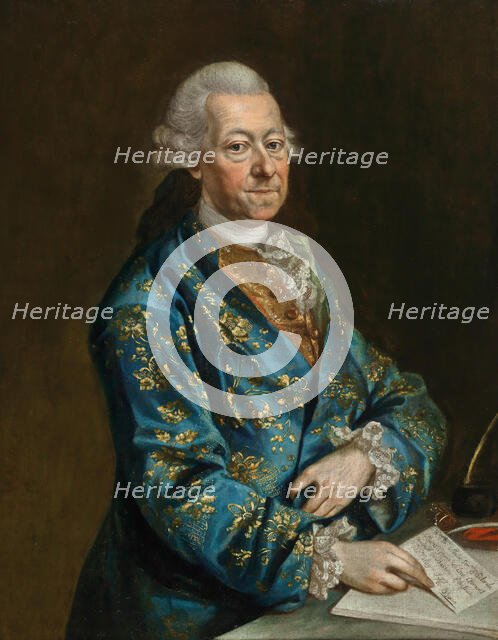 Clemens August of Bavaria (1700-1761), Archbishop-Elector of Cologne. Creator: Maurer, Hubert (1738-1818).