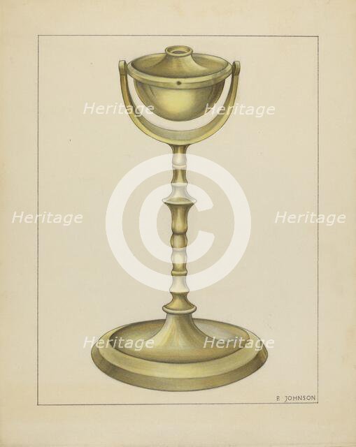 Betty Lamp, c. 1939. Creator: Philip Johnson.