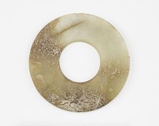 Disk (bi), Qing dynasty, 18th century. Creator: Unknown.