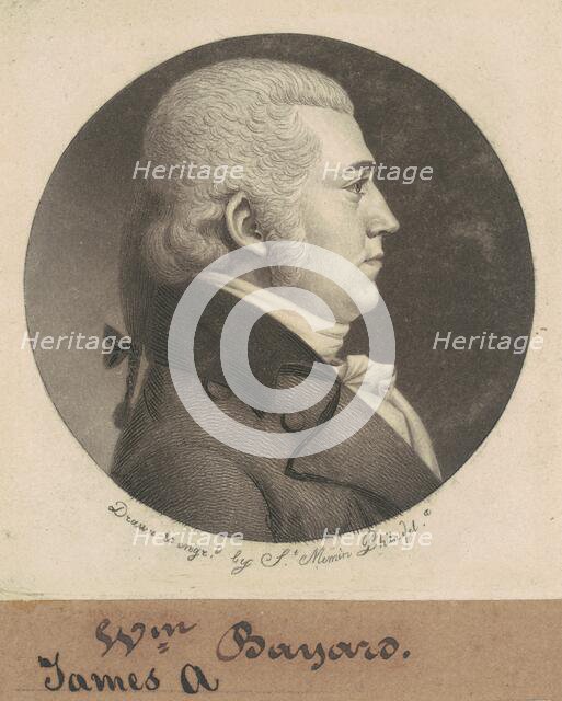 James Asheton Bayard, 1801. Creator: Charles Balthazar Julien Févret de Saint-Mémin.