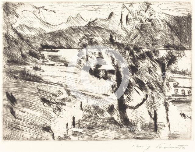 Walchensee landschaft (Walchensee Landscape), 1919. Creator: Lovis Corinth.