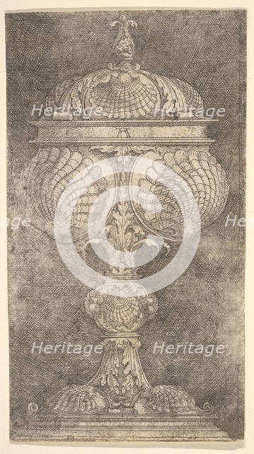 Covered Goblet with Shells.n.d. Creator: Albrecht Altdorfer.