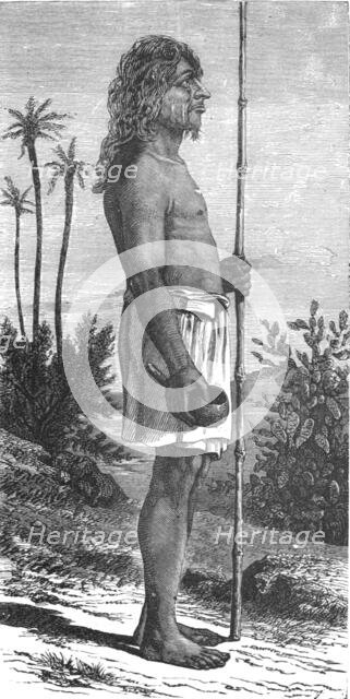 ''Indian of Paraguay; A visit to Paraguay during the war', 1875. Creator: Unknown.