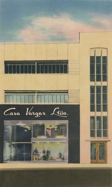 'The Modern Department Store Casa Vargas Ltda., Barranquilla', c1940s. Artist: Unknown.