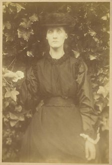 Mrs. Herbert Duckworth, 1874. Creator: Julia Margaret Cameron.