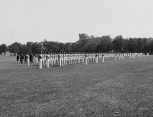 Full dress parade inspection, West Point, N.Y., c.between 1910 and 1920. Creator: Unknown.