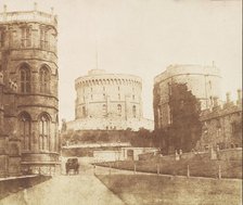 Windsor Castle, June 1841. Creator: William Henry Fox Talbot.