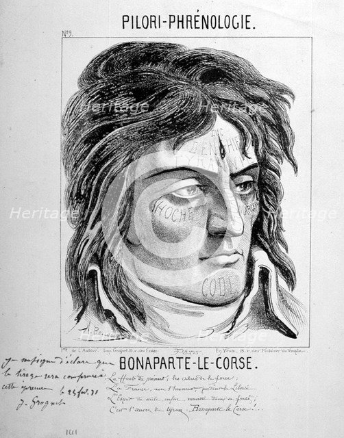 'Bonaparte the Corsican', 1871. Artist: Unknown